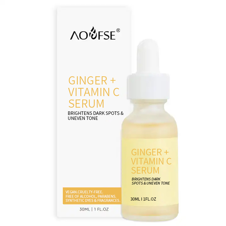 Ginger serum for face