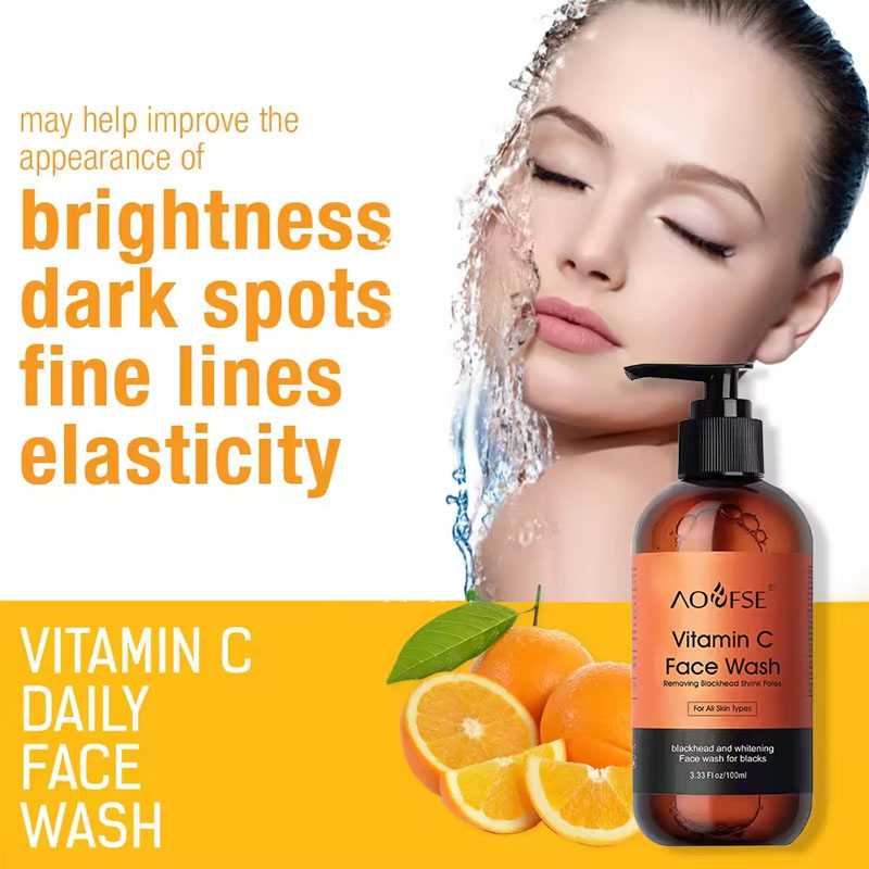 brightening vitamin c face wash